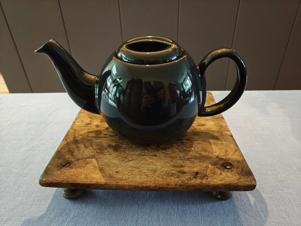 Bredemeijer theepot grijs, Huis en Inrichting, Keuken | Servies, Overige typen, Ophalen of Verzenden, Zo goed als nieuw, Overige stijlen