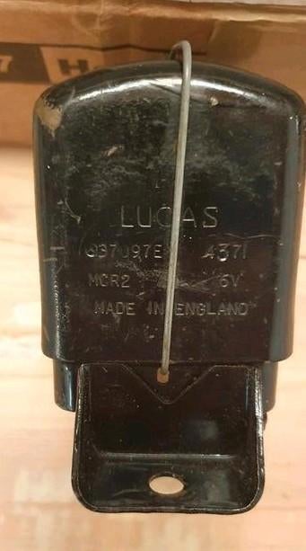 Lucas Regelaar MCR2 6V Oldtimer in goede staat, Ophalen of Verzenden, Gebruikt