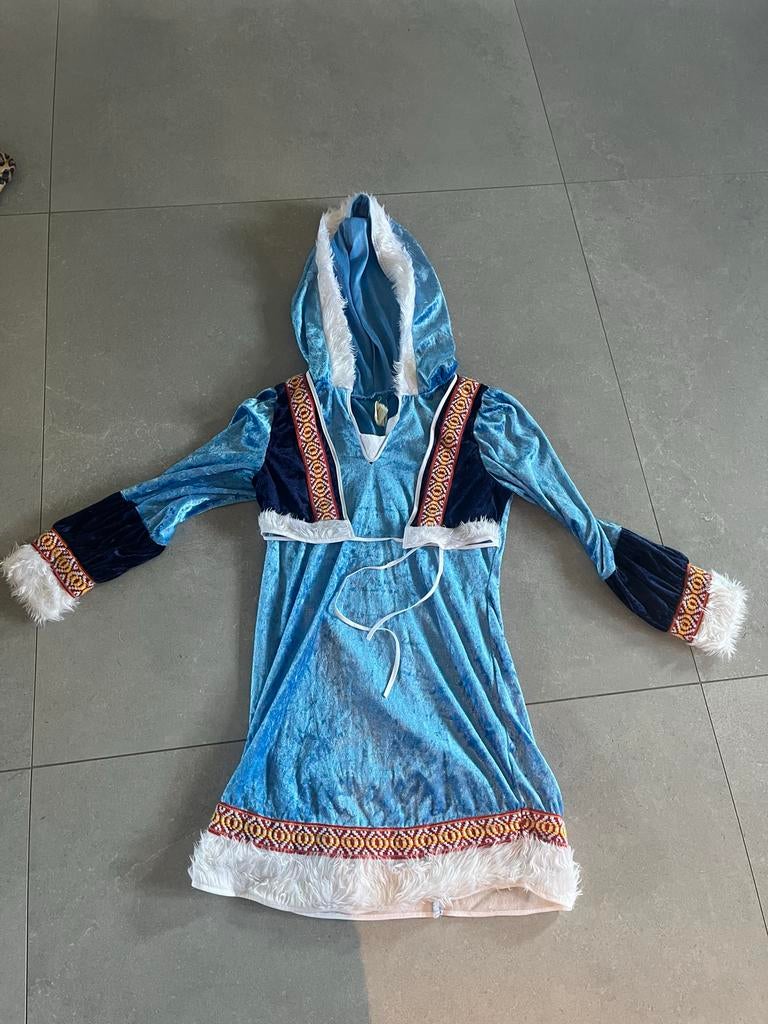 Eskimo Jurkje Maat XS - Kostuum, Carnaval, Ophalen of Verzenden, Zo goed als nieuw, Kleding