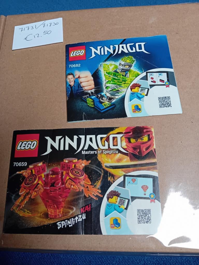 lego van ninjago is compleet, Ophalen of Verzenden, Zo goed als nieuw