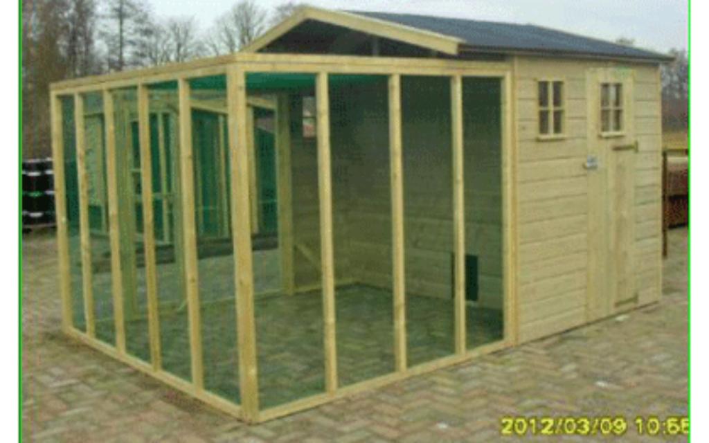 🐔Kippenhok met legnest kippenren 🐓op maat 🪛🪚🔨, Dieren en Toebehoren, Pluimvee, Meerdere dieren, Overige soorten