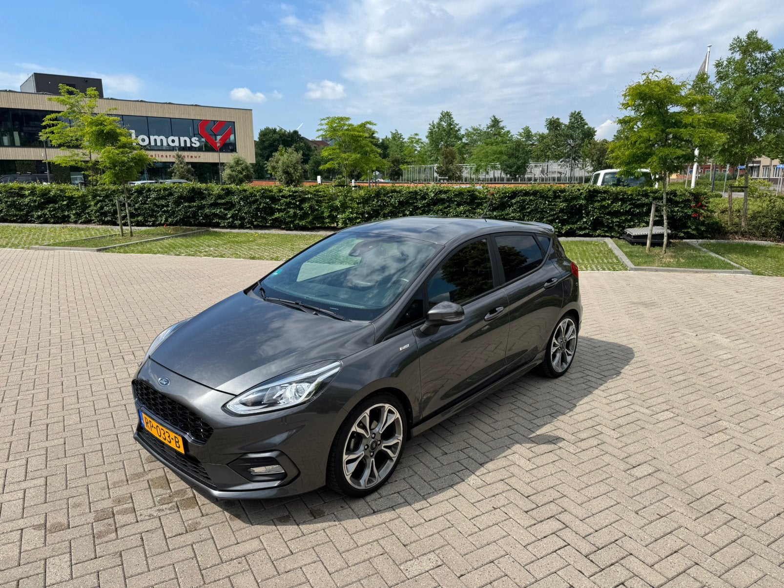 Ford Fiesta ST-Line 1.0 EcoBoost 100pk – Dealer onderhouden, Voorwielaandrijving, 40 €/maand, Zwart, 100 pk