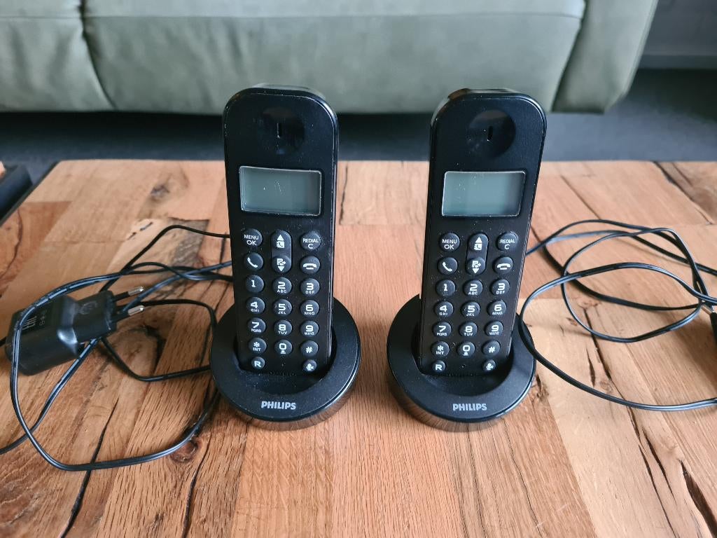 Philips huistelefoon, model D120 Duo, Ophalen of Verzenden, Gebruikt, 1 handset