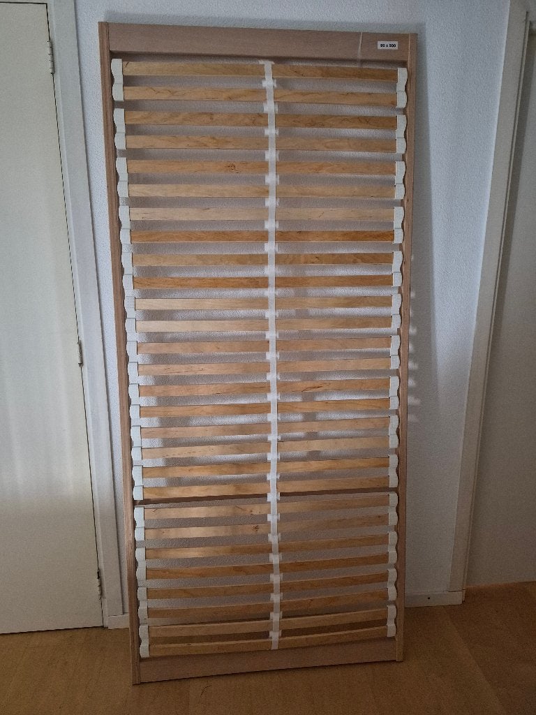 Lattenbodem, Huis en Inrichting, Ophalen, 90 cm, Eenpersoons, Zo goed als nieuw