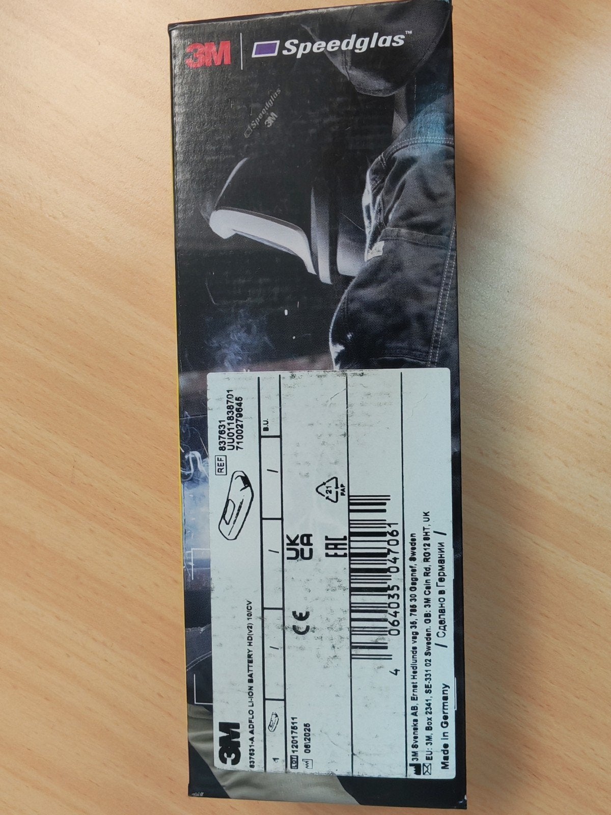 3M Adflo Li-Ion Batterij (HD)  Speedglas Lasmaskers 631837, Ophalen of Verzenden, Nieuw, Accessoires