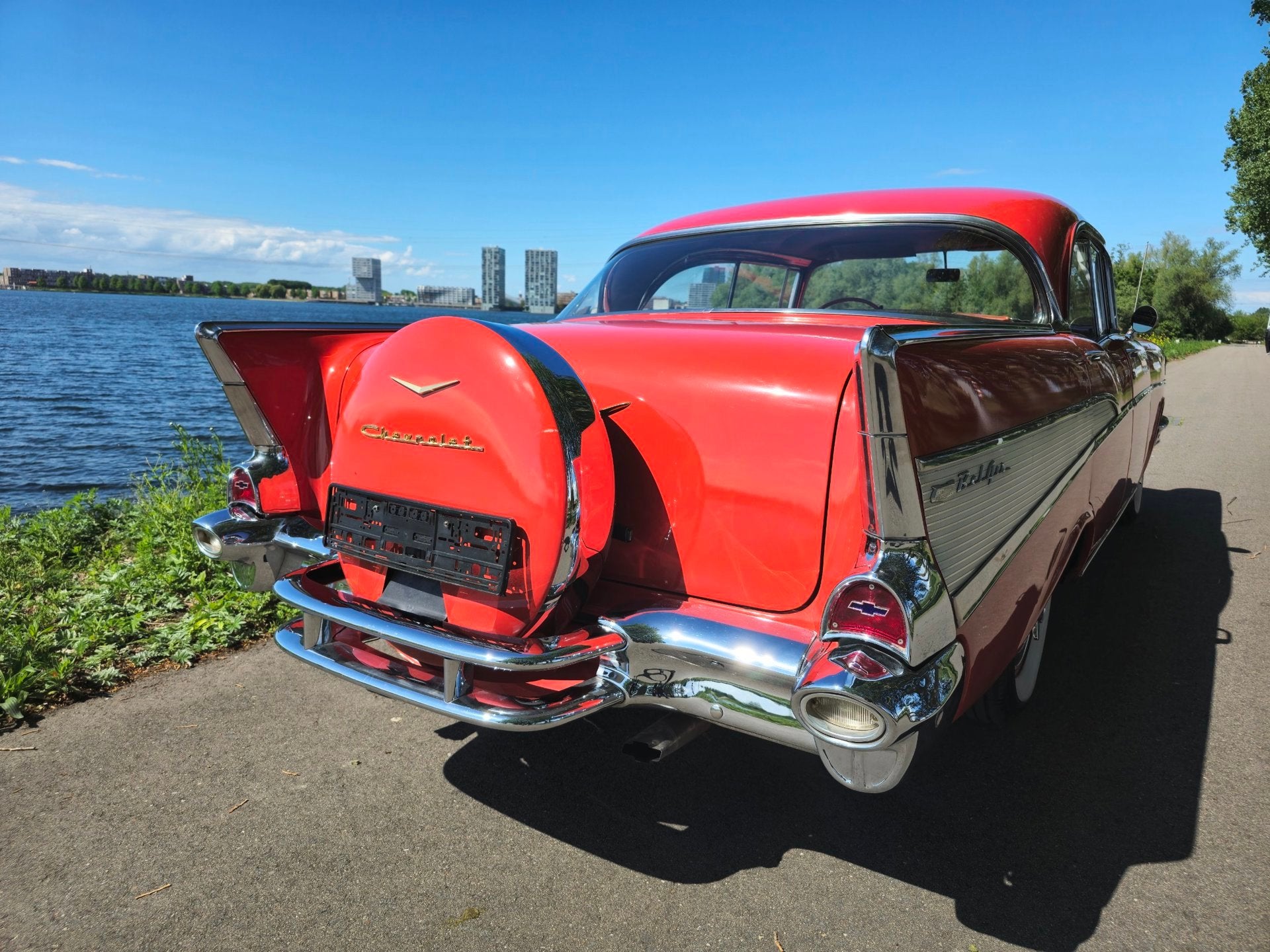 Chevrolet USA Bel Air 4 deurs hardtop continental pakket, foto 3