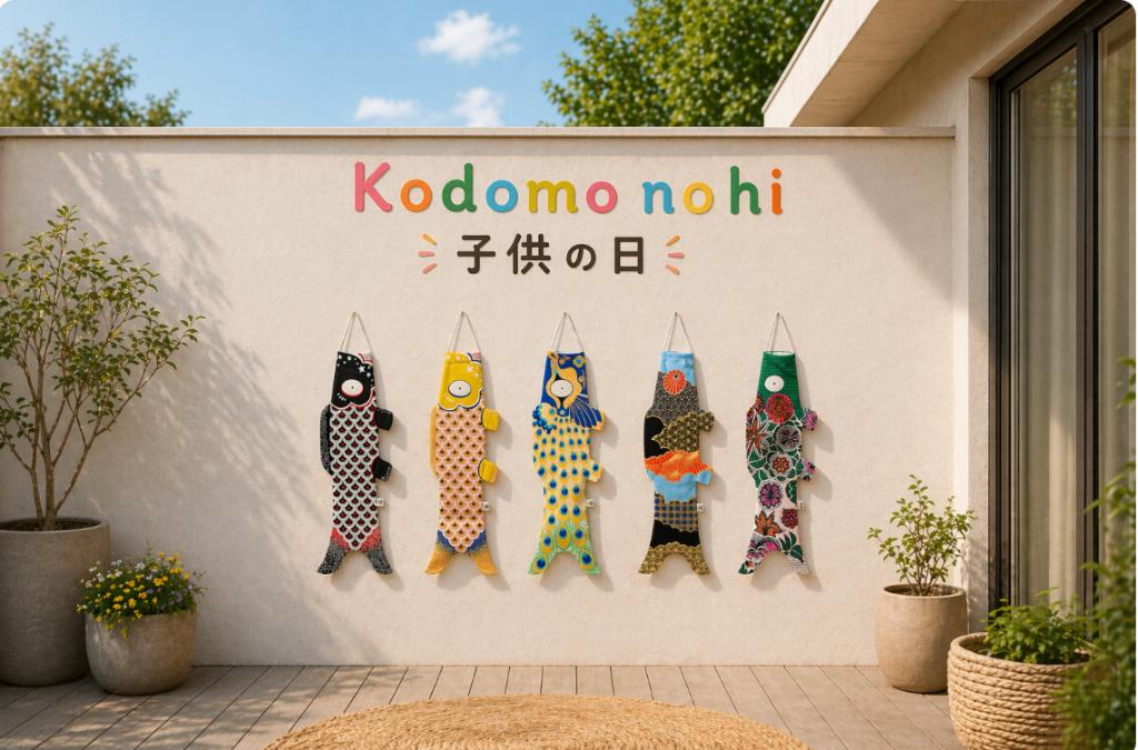 koinobori Kodomo no Hi, Karper of Koi