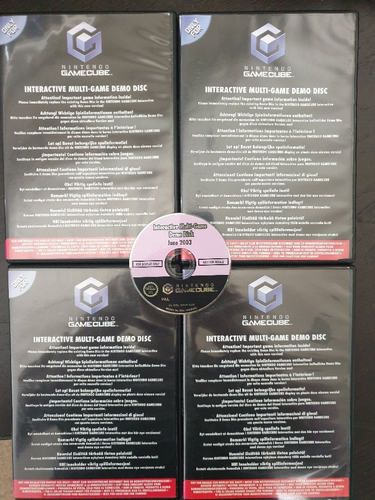 GAMECUBE demo-disc NOT FOR RESALE, Gebruikt, 1 speler, Racen en Vliegen, Ophalen of Verzenden