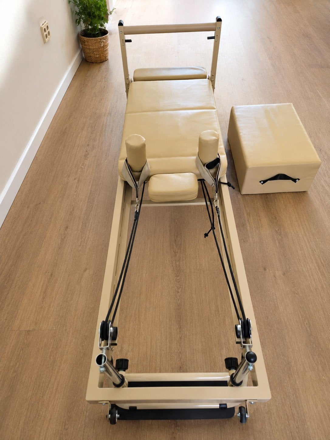 Mewave Pilates Reformer - Zo goed als nieuw, Sport en Fitness, Fitnessmaterialen, Ophalen, Zo goed als nieuw, Benen, Overige typen