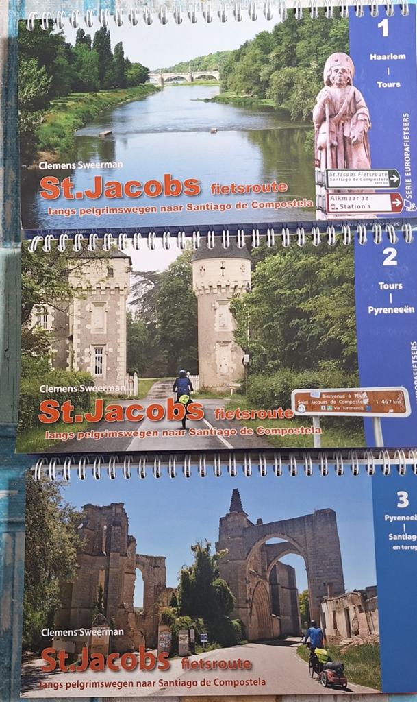 Clemens Sweerman St. Jacobs fietsroute deel 1/2/3, Boeken, Reisgidsen, Overige merken, Europa, Ophalen of Verzenden, Zo goed als nieuw