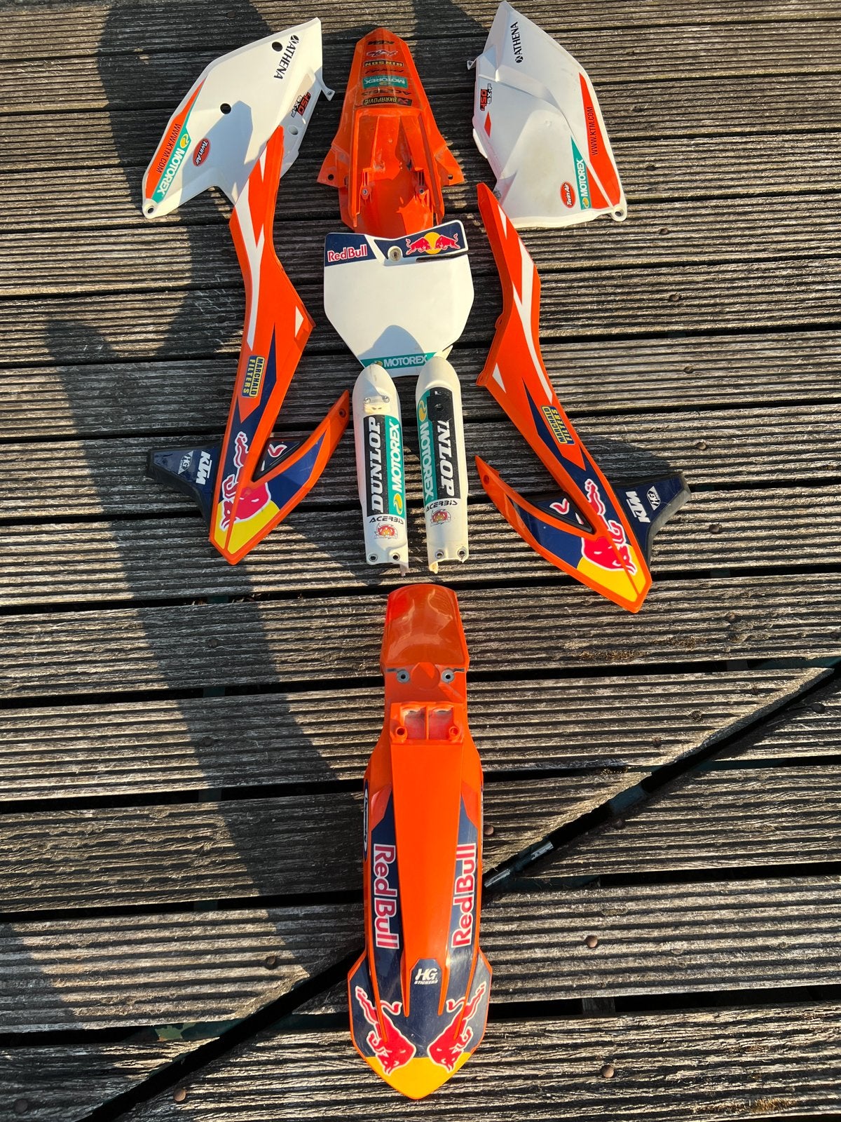 KTM SX-F450 Originele Redbull Decal Set, Motoren, Ophalen of Verzenden, Gebruikt