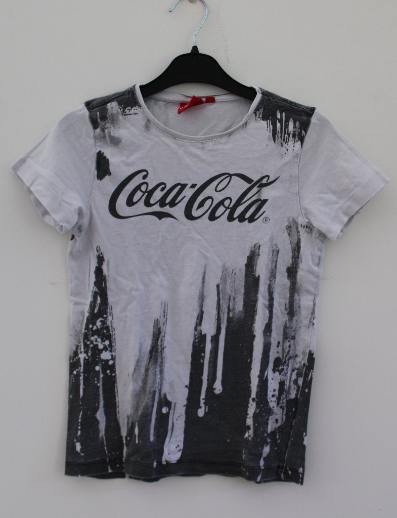 Coca Cola T-shirt 134/140, Kinderen en Baby's, Gebruikt, Meisje, Coca Cola, Ophalen of Verzenden