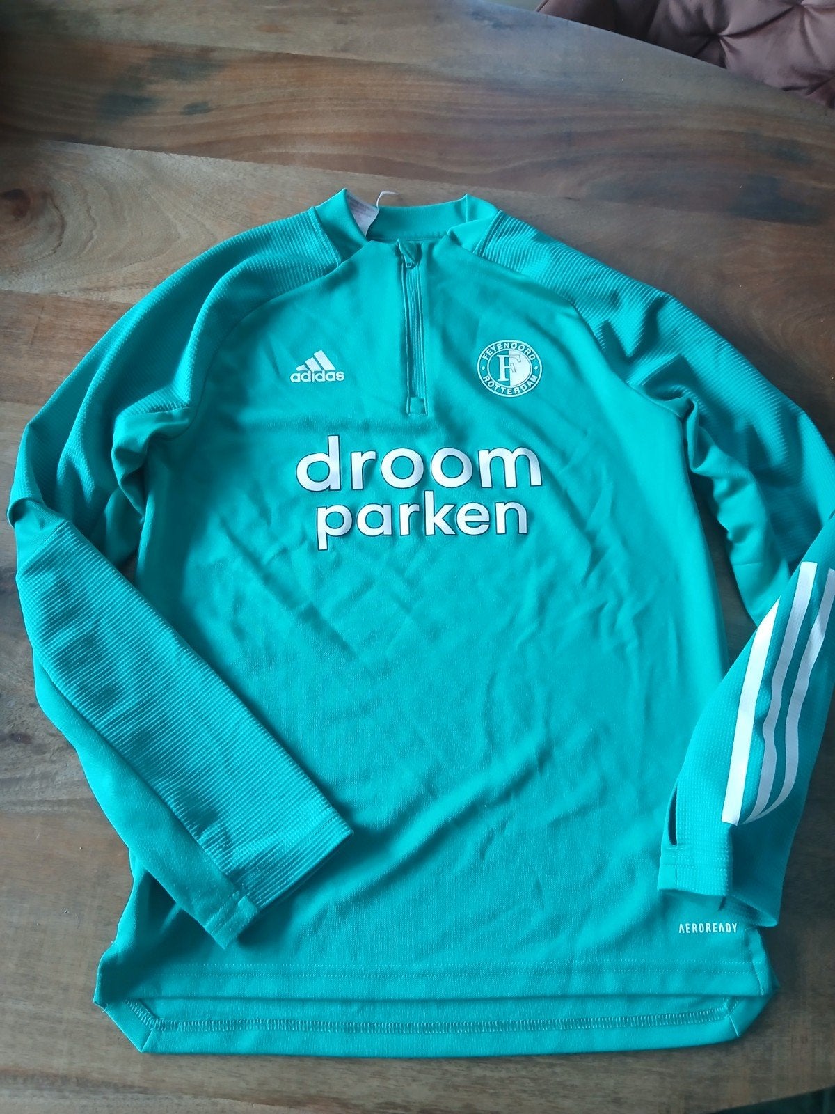 Feyenoord trainingstrui Adidas Droomparken maat 152, Maat 48/50 (M), Ophalen of Verzenden, Adidas, Voetbal