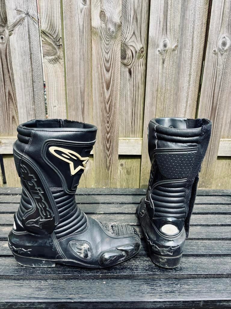 Alpinestars SMX motorlaarzen, maat 44 - Gebruikt, Motoren, Kleding | Motorkleding, Ophalen of Verzenden, Tweedehands, Dames, Laarzen