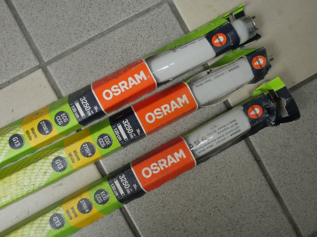 TL-buizen, Nieuw, Overige fittingen, TL-buis, Warm wit