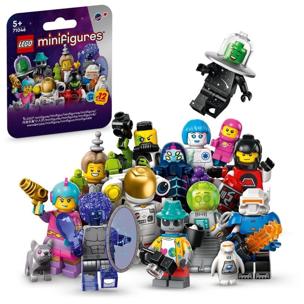 🆕️️geseald lego cmf minifigures 71046 serie 26 space, Ophalen of Verzenden, Nieuw, Ongeopend/sealed