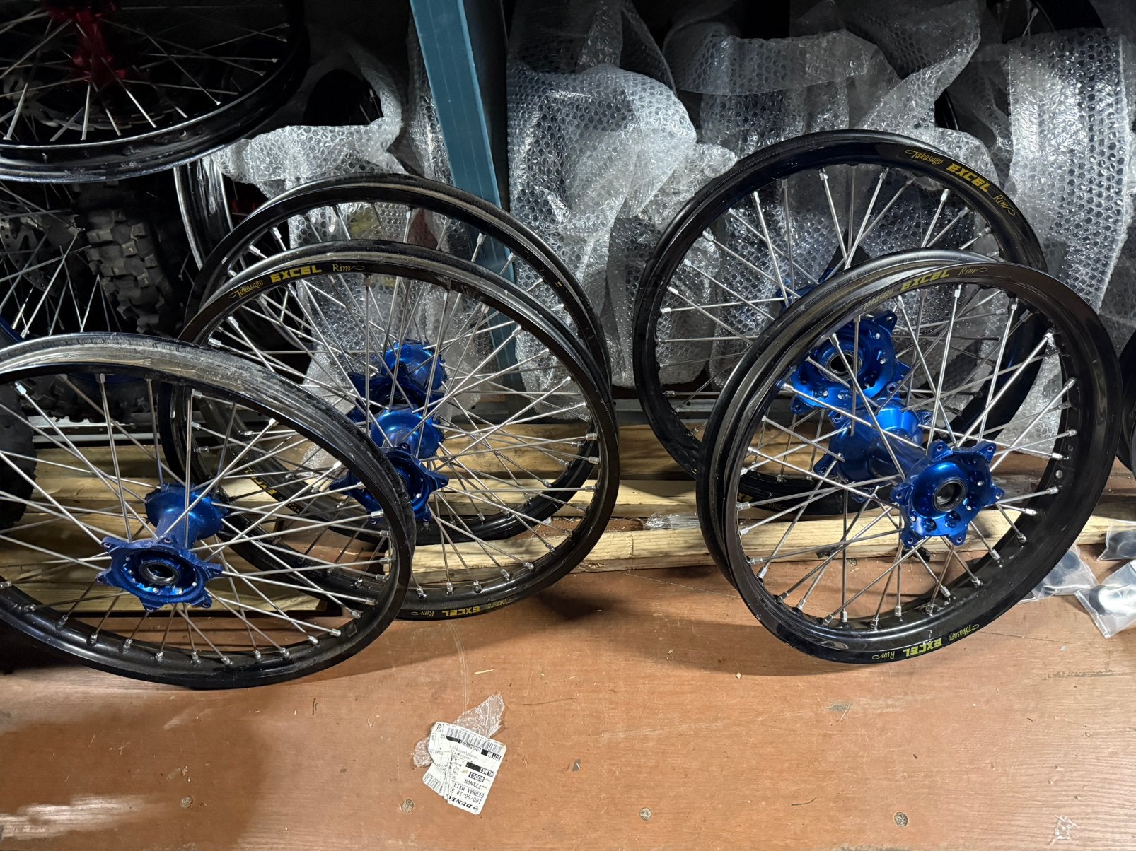 Ligt gebruikte haan wielen yamaha yz/yzf, Motoren, Ophalen of Verzenden