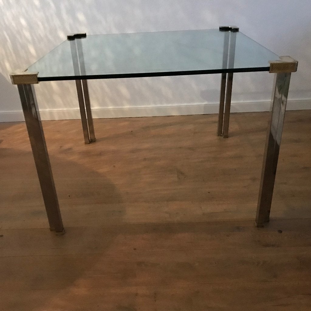 Tafel Peter Ghyczy regency messing hollywood, Ophalen of Verzenden