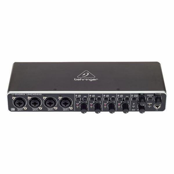 Behringer UMC404HD USB audio-interface met Midas preamps, Extern, ., Nieuw, Ophalen of Verzenden