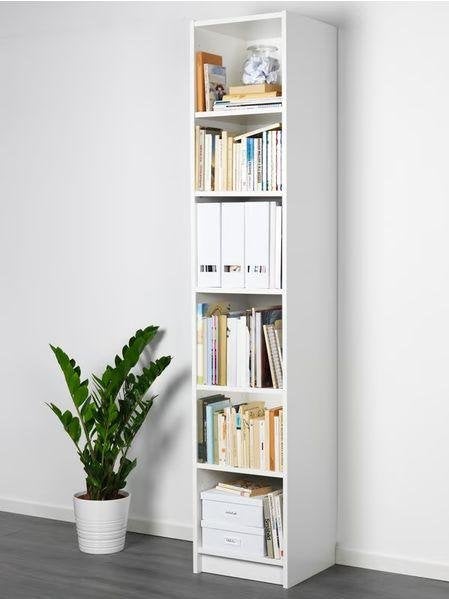 Ikea Billy boekenkast - wit - 40x39x202, Huis en Inrichting, Ophalen, Met plank(en), Minder dan 50 cm, Gebruikt