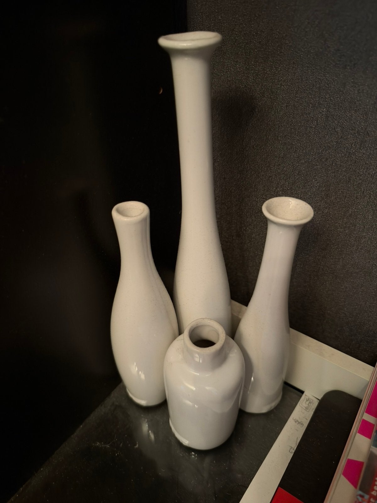PTMD vaasjes, Wit, Nieuw, Ophalen of Verzenden, Geschikt voor droogbloemen
