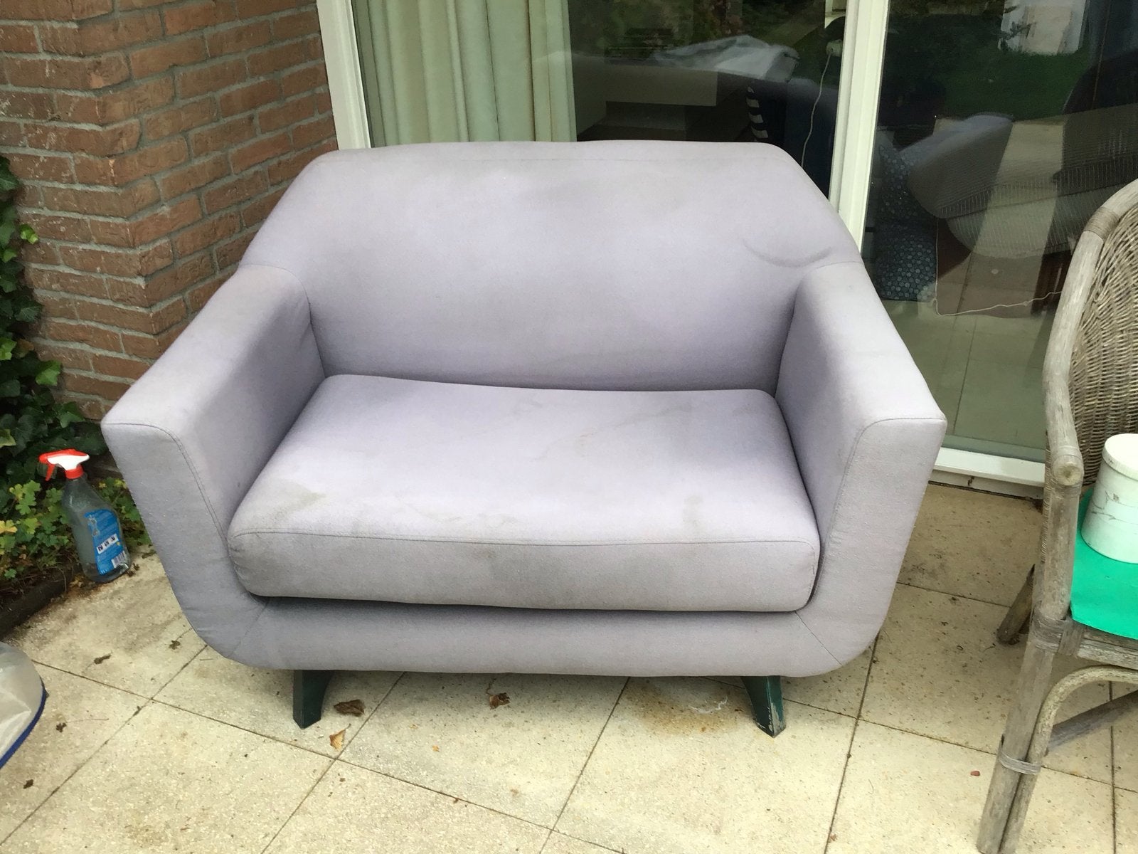 Gratis tweepersoons bankje.  GRATIS, Ophalen, Gebruikt, 150 tot 200 cm, Tweepersoons
