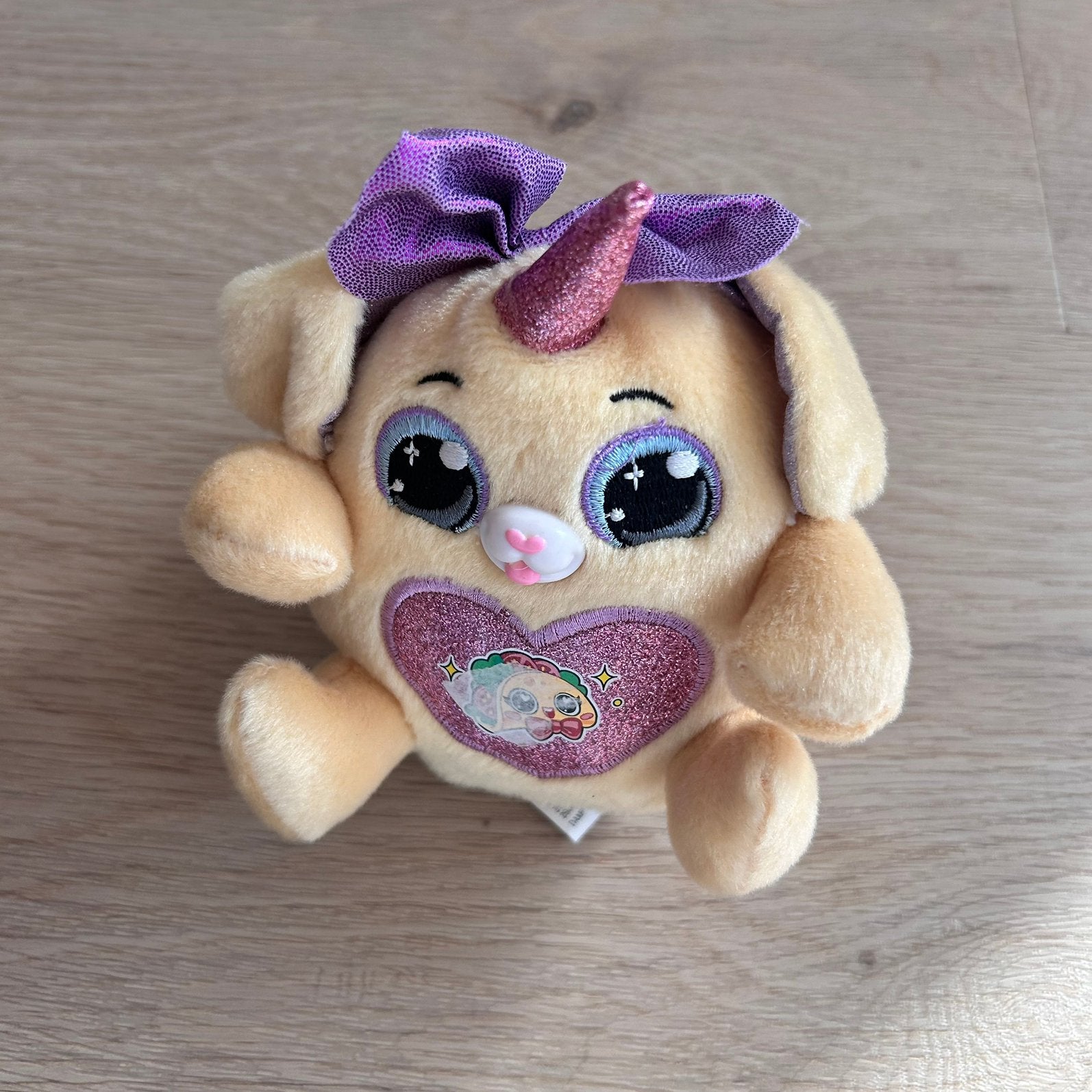 ZURU Rainbocorns knuffel hondje eenhoorn glitter, Gebruikt, Overige merken, Overige karakters, Overige typen