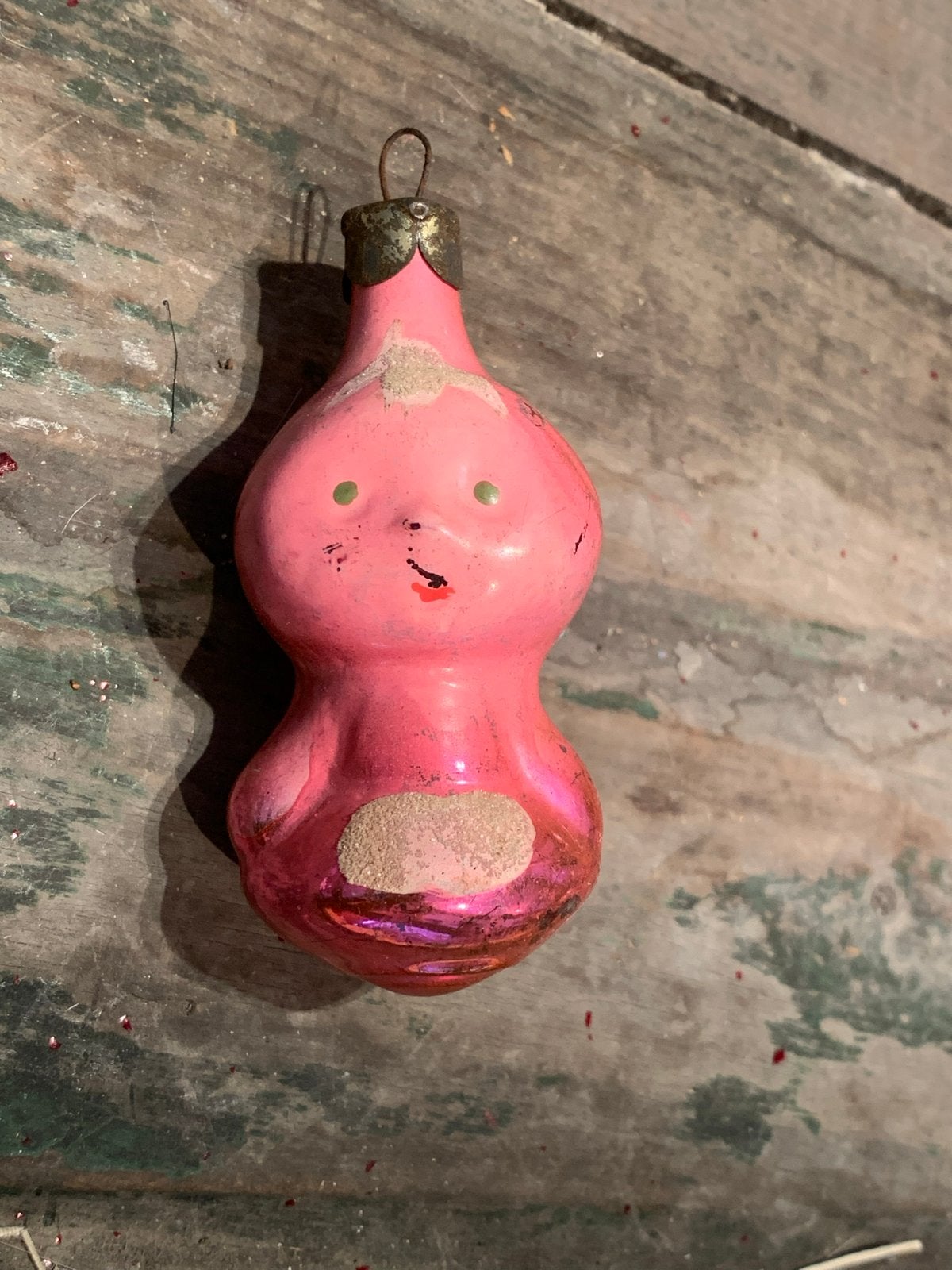 #kerst kerstbal rose, Diversen, Kerst, T, Ophalen of Verzenden, Zo goed als nieuw, N