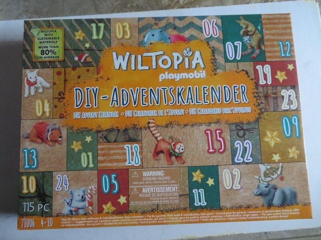 PLAYMOBIL -- WILTOPIA -- DIY-ADVENTSKALENDER -- 71006, Ophalen of Verzenden