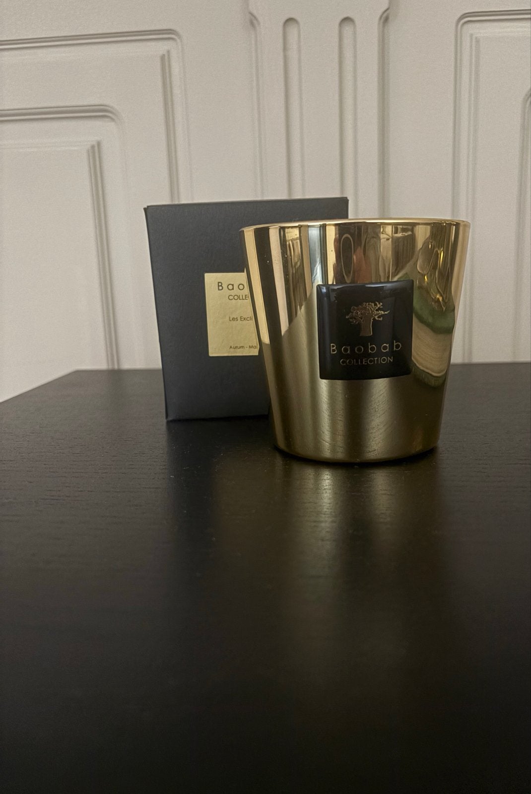 Baobab Collection Aurum Max One Kaars, Huis en Inrichting, Woonaccessoires | Kandelaars en Kaarsen, Overige merken, Ophalen of Verzenden