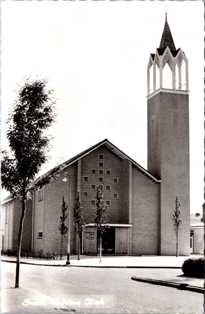 Sneek - Ichthuskerk (1970), Verzenden, 1960 tot 1980, Gelopen, Friesland