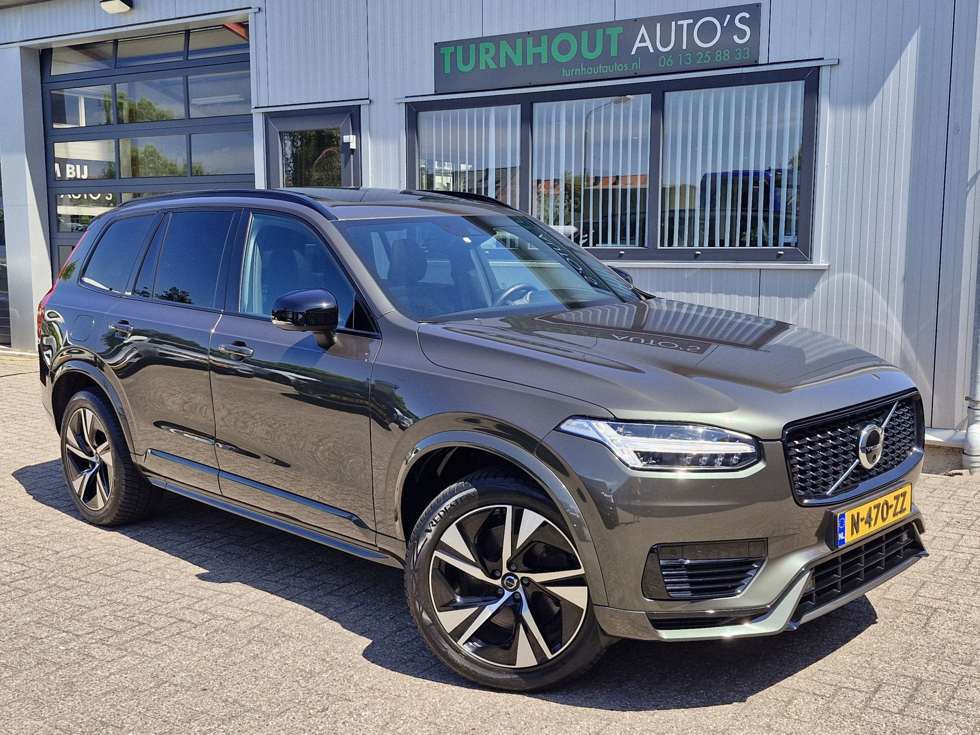 Volvo XC90 T8 Recharge AWD R-Design | Lounge Pack (audio ins, Auto's, Dealer onderhouden, Gebruikt, 4 cilinders, 7 stoelen