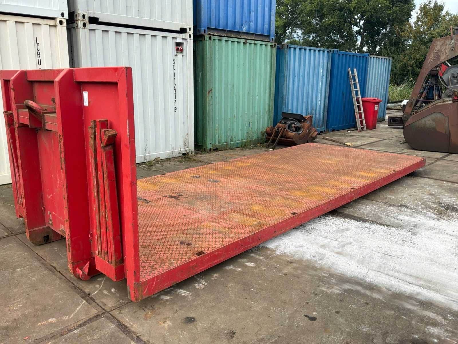 Container Haakarm slede