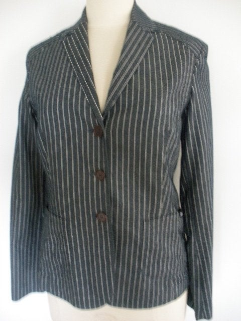 ESPRIT colbert blauw wit streep maat 36, Blauw, Ophalen of Verzenden, Zo goed als nieuw, Maat 36 (S)
