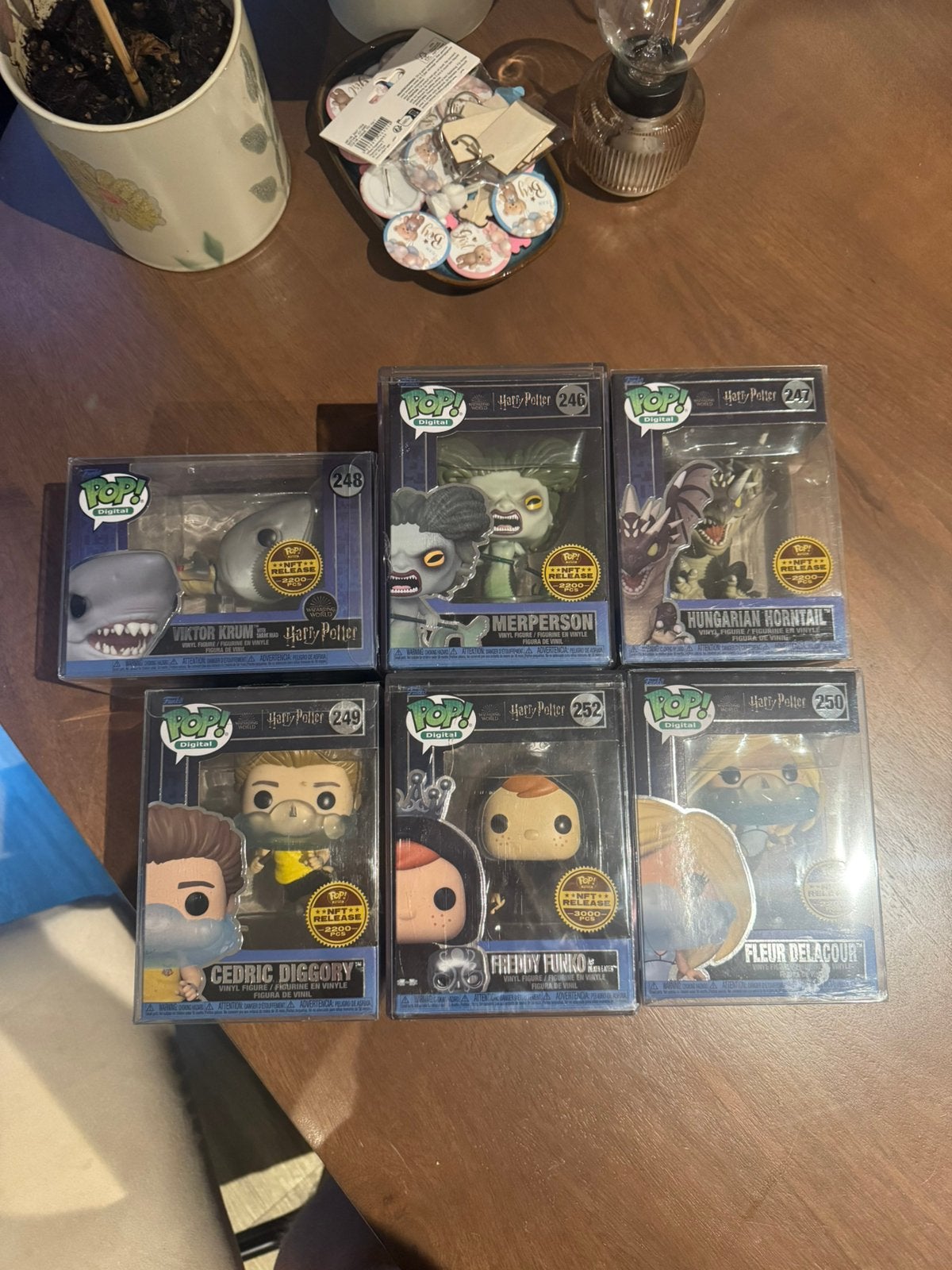 Harry Potter NFT Funko Pop collectie, Ophalen of Verzenden, Zo goed als nieuw