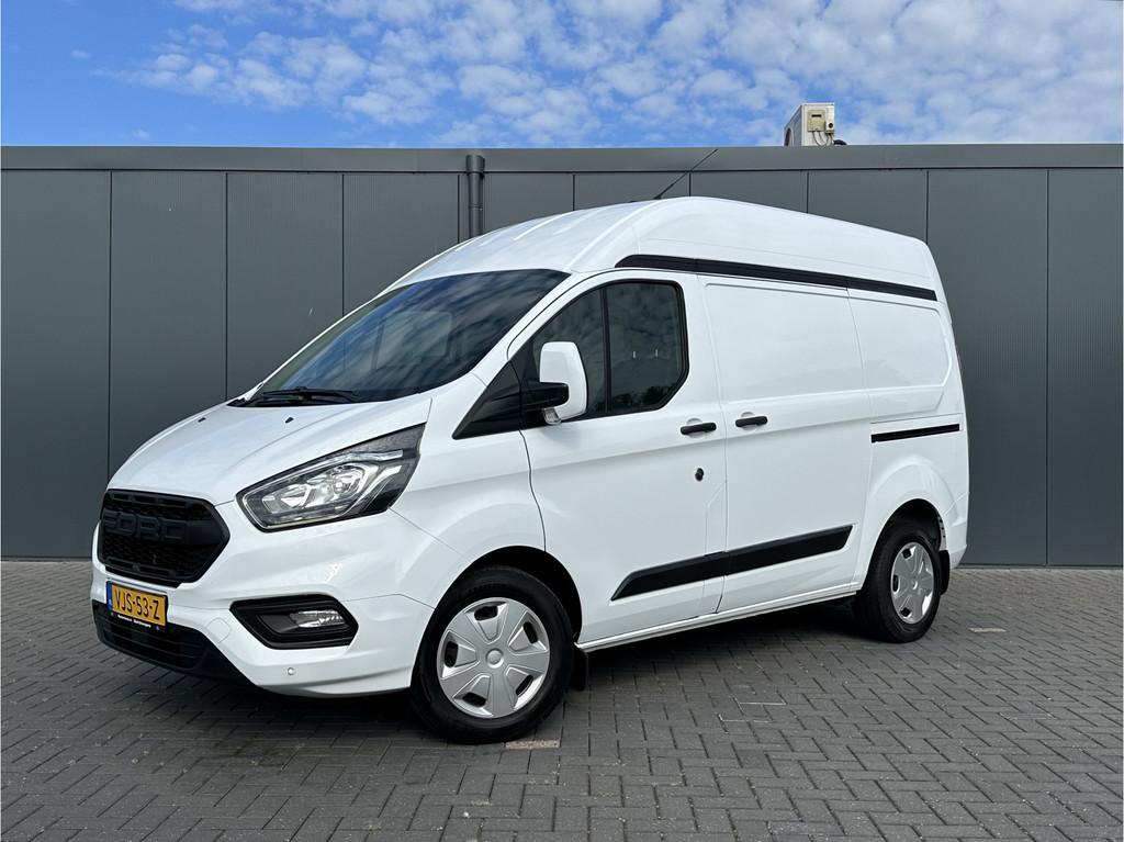 Ford Transit Custom 2.0 TDCI 130 PK AUTOMAAT / L1H2 / 1e EIG, 15 km/l, Euro 6, 4 cilinders, Wit