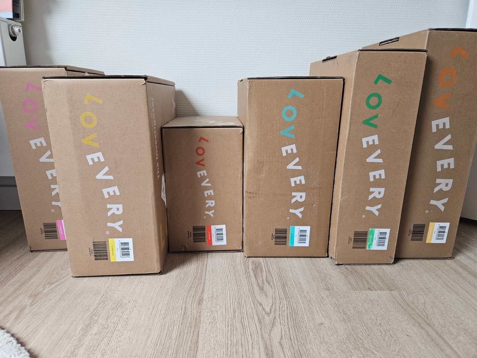 Lovevery speelboxen - 6 stuks (28-45 maanden), Ophalen of Verzenden, Zo goed als nieuw, Bouwen
