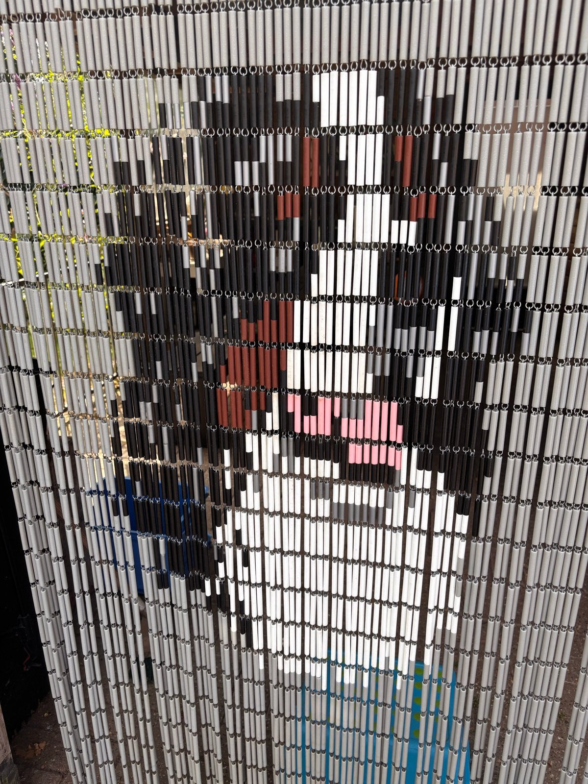 Vliegengordijn Berner Sennenhond - 90x210 cm, Ophalen, Gebruikt, Meerkleurig, Kunststof