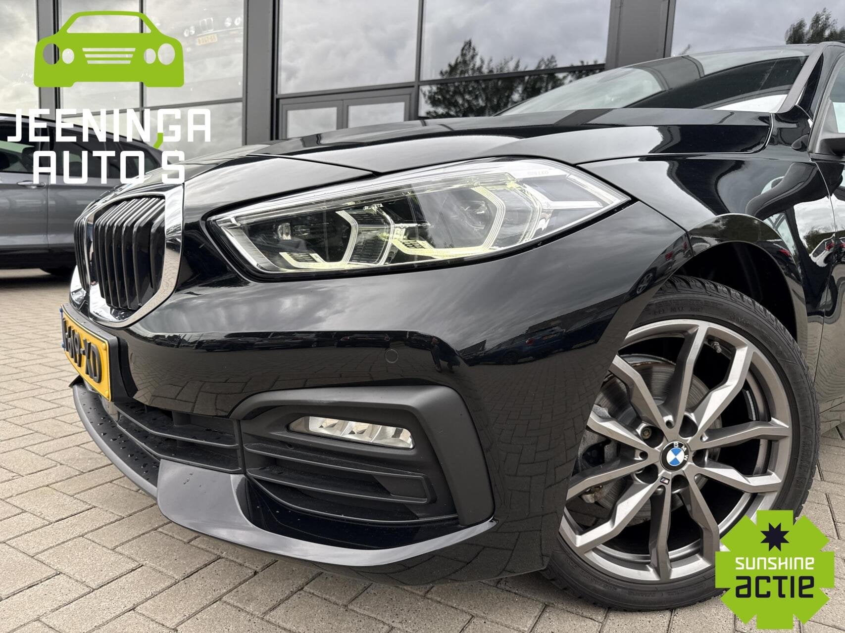 BMW 1-serie 118i Business Edition|AfnTrekhaak|DAB|Clima|Navi, Auto's, Gebruikt, Zwart, Origineel Nederlands, Bedrijf