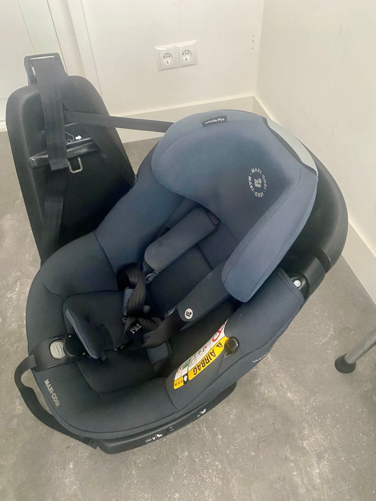 Maxi-Cosi AxissFix i-Size Autostoeltje - 360 draaibaar, Ophalen, Gebruikt, 0 t/m 18 kg, Verstelbare rugleuning