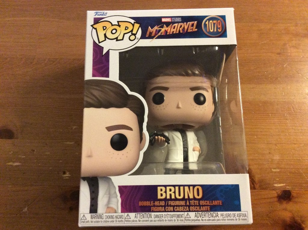Funko Pop Marvel. MS Marvel. Bruno 1079. Nieuw, Ophalen of Verzenden, Nieuw