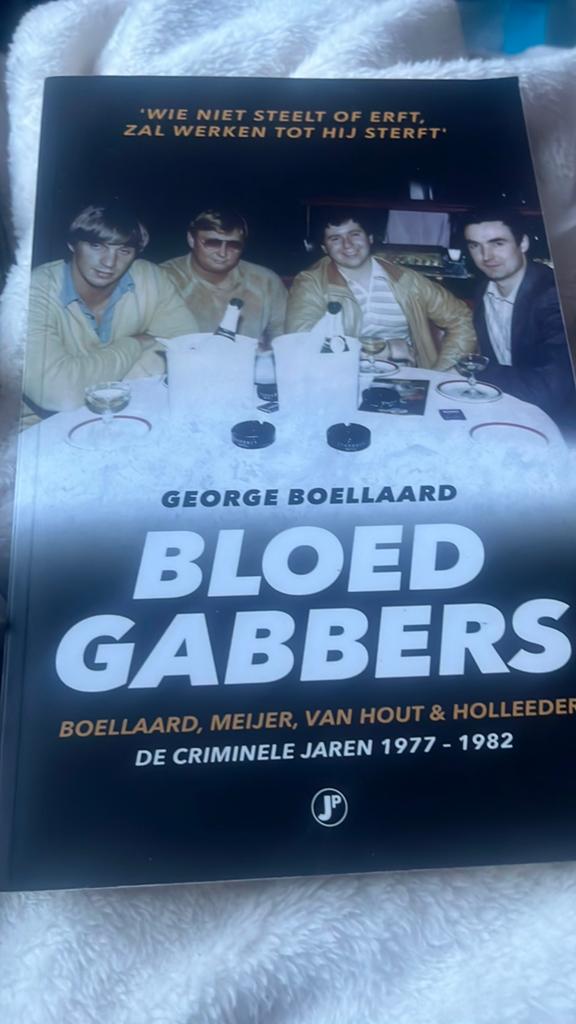 George Boellaard - Bloedgabbers, Ophalen of Verzenden, Zo goed als nieuw, George Boellaard