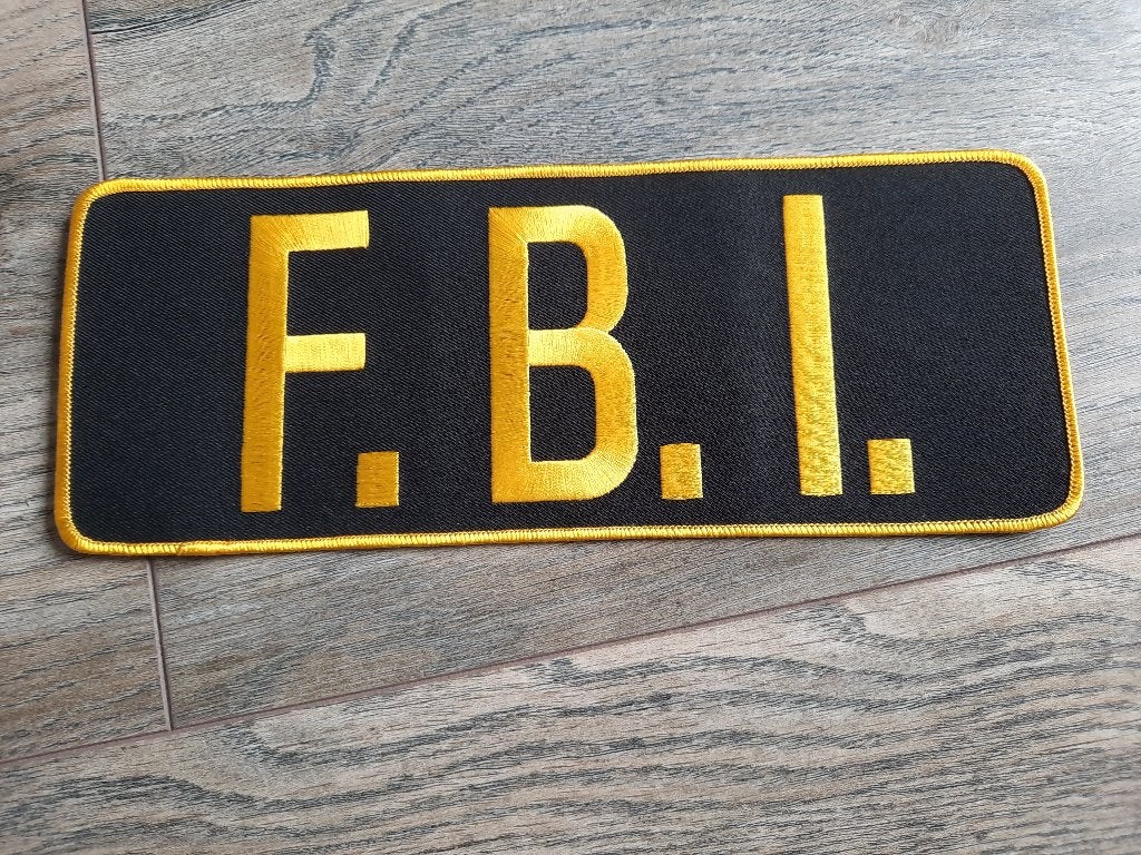 Embleem FBI, Ophalen of Verzenden, Overige soorten, Amerika, Embleem of Badge