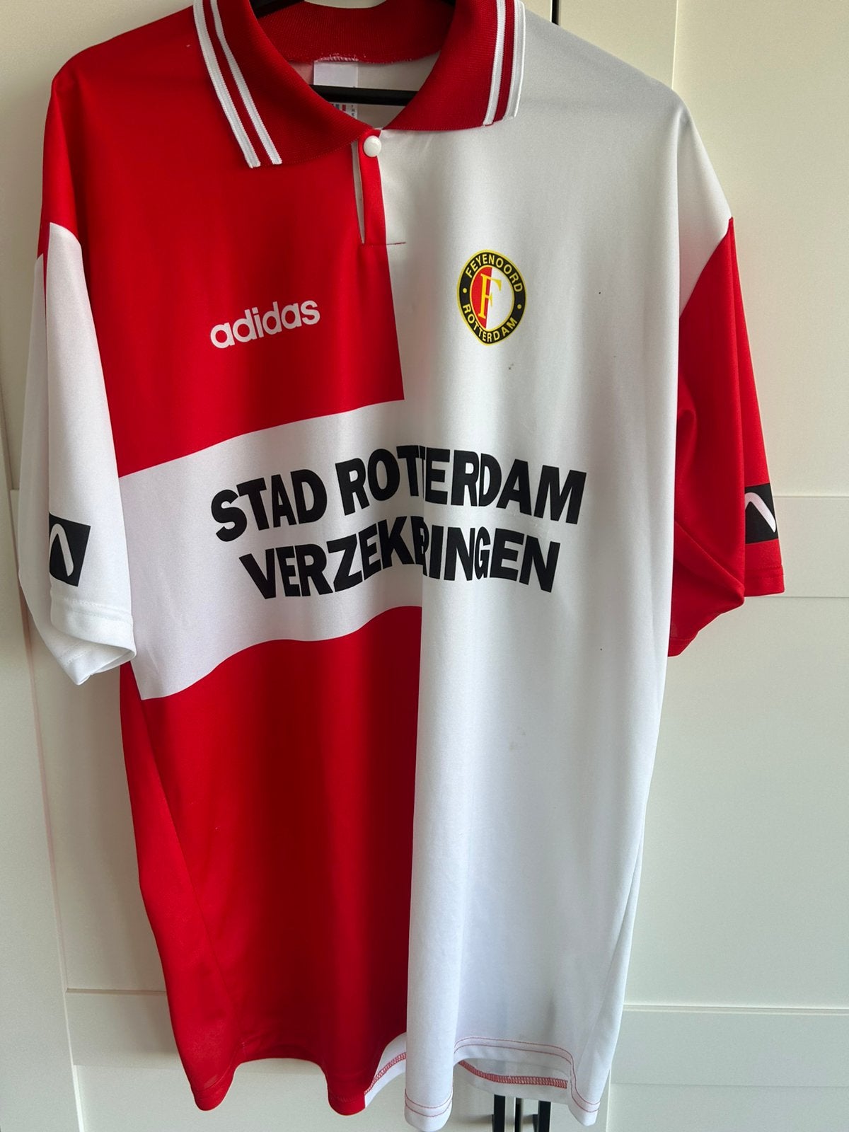 Officieel Feyenoord 1996-1997 thuistenue, Verzenden, Gebruikt, Feyenoord, Shirt
