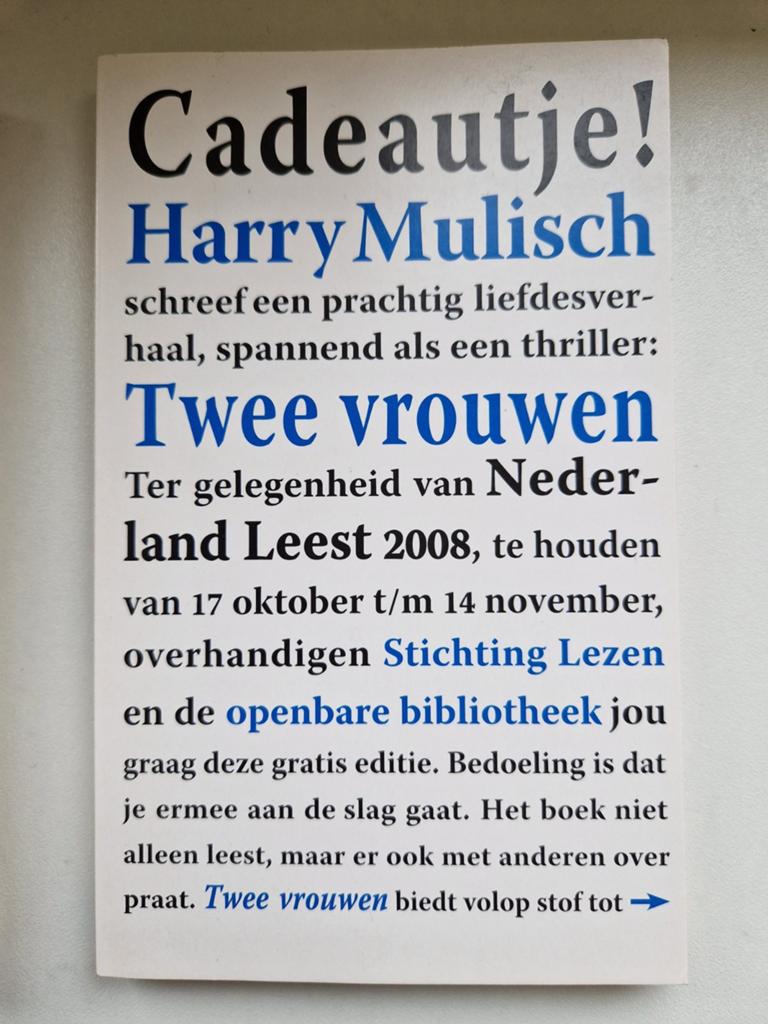 Boekenweekgeschenken, Ophalen of Verzenden, Zo goed als nieuw