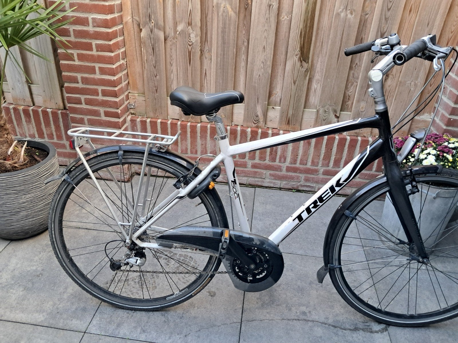 Trek 7.3 FX Herenfiets - Zo goed als nieuw, Ophalen, 53 tot 56 cm, Velgrem, Versnellingen