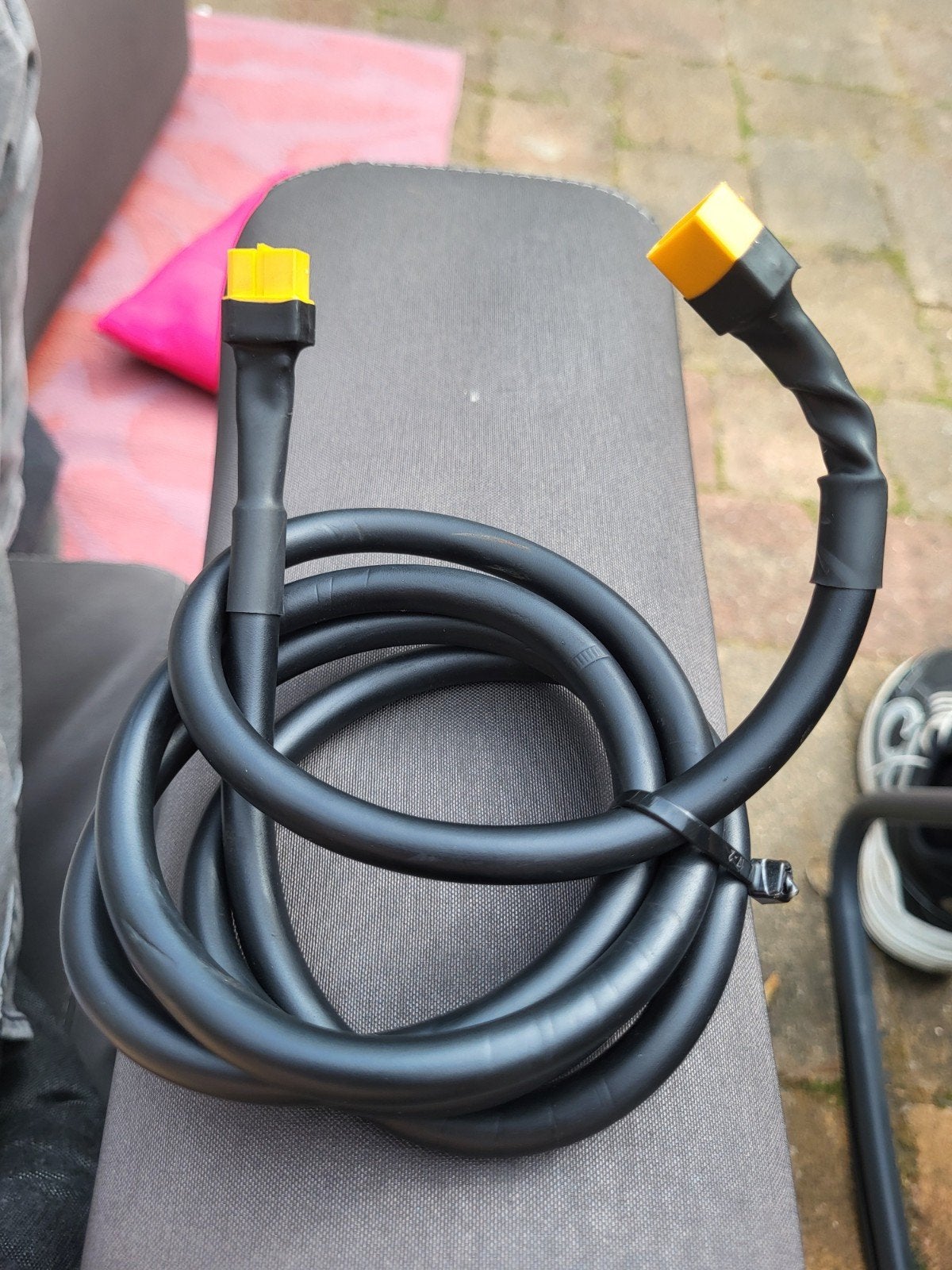Fatbike xt60 kabel tussenkabel van accu naar controller, Fietsen en Brommers, Ophalen of Verzenden, Gebruikt, Fatbike