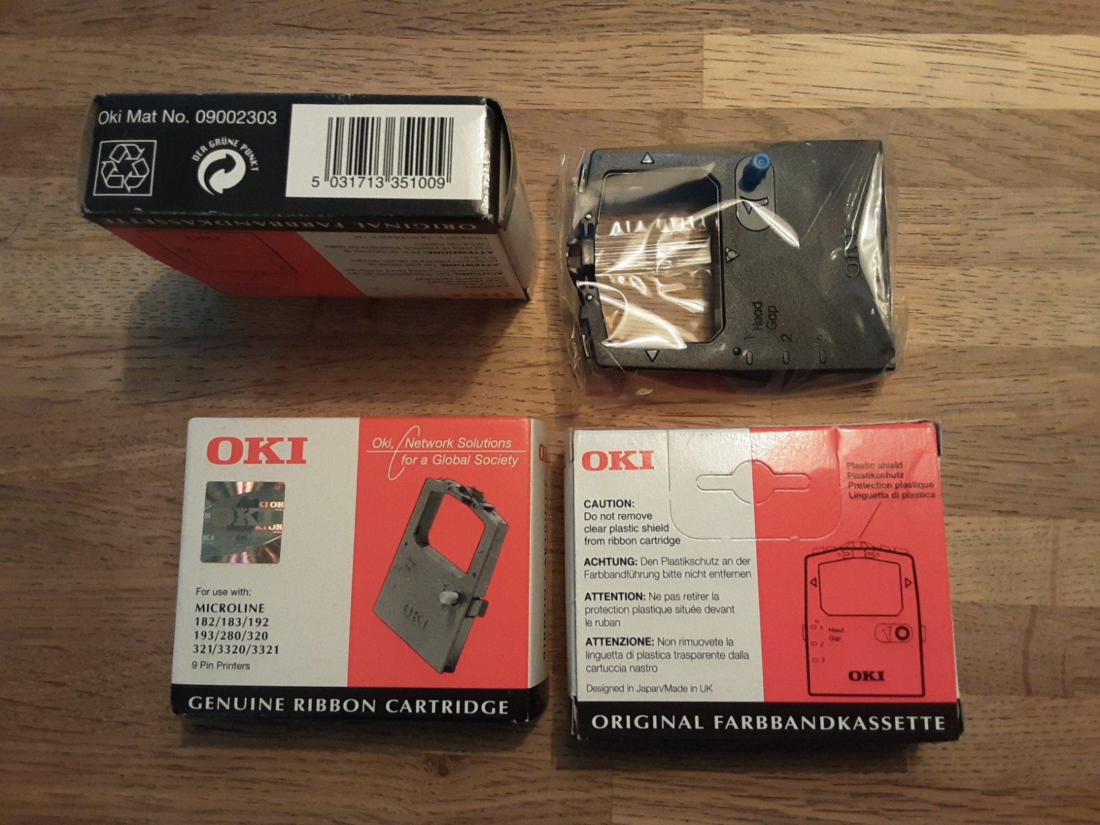 Oki Mat No. 09002303 Printerlint Cartridges (13 stuks), Ophalen of Verzenden, Nieuw, Cartridge, Oki