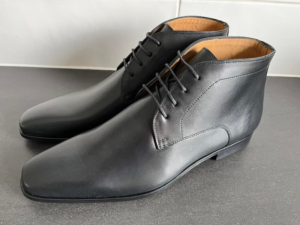 Handpainted herenschoenen maat 6.5 / 40 nieuw in doos, Zwart, Handpainted, Handpainted, Nieuw