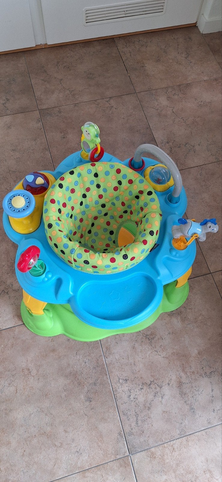 Bright Starts Around We Go Activity Center, Ophalen, Zo goed als nieuw, Jongen of Meisje